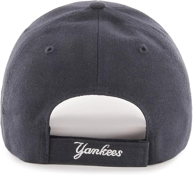 47 Brand New York Yankees MVP Adjustable Cap Navy / White OS 888442314714 Rebound Footwear