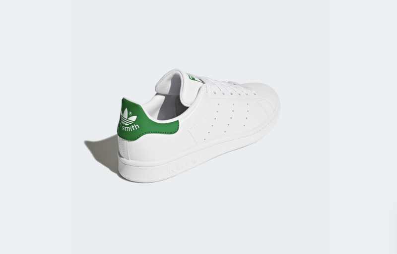 adidas Stan Smith FTWWHT / FTWWHT / Green 7.5 M 4064037437136 Rebound Footwear