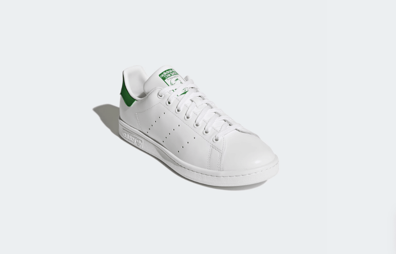 adidas Stan Smith FTWWHT / FTWWHT / Green 7.5 M 4064037437136 Rebound Footwear