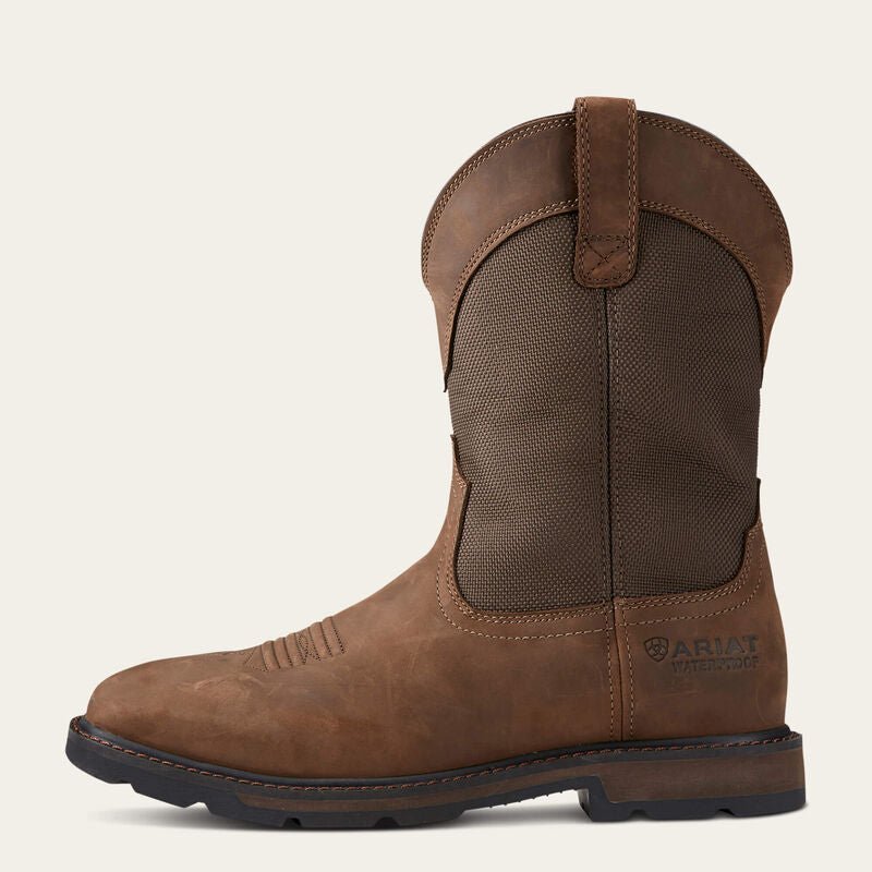 Ariat Groundbreaker Wide Square Waterproof Steel Toe Palm Brown / Ballis 11.5 D 884849823224 Rebound Footwear