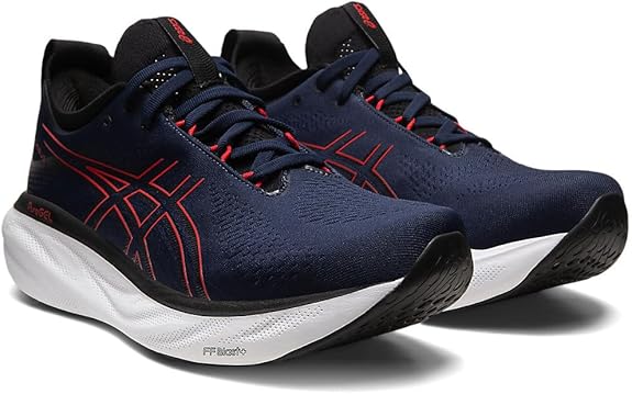 ASICS Gel Nimbus 25 Midnight / Electric Red 11 M 4550456178083 Rebound Footwear