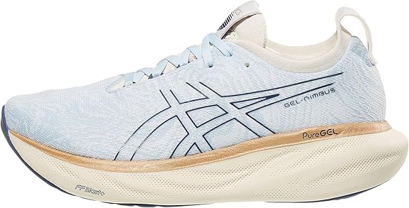 ASICS Gel Nimbus 25 Sky / Cream 9.5 M 4550456085367 Rebound Footwear