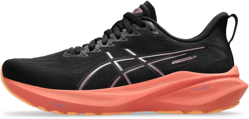 ASICS GT - 2000 13 Black / Dark Aubergine 7 M 4550457887656 Rebound Footwear