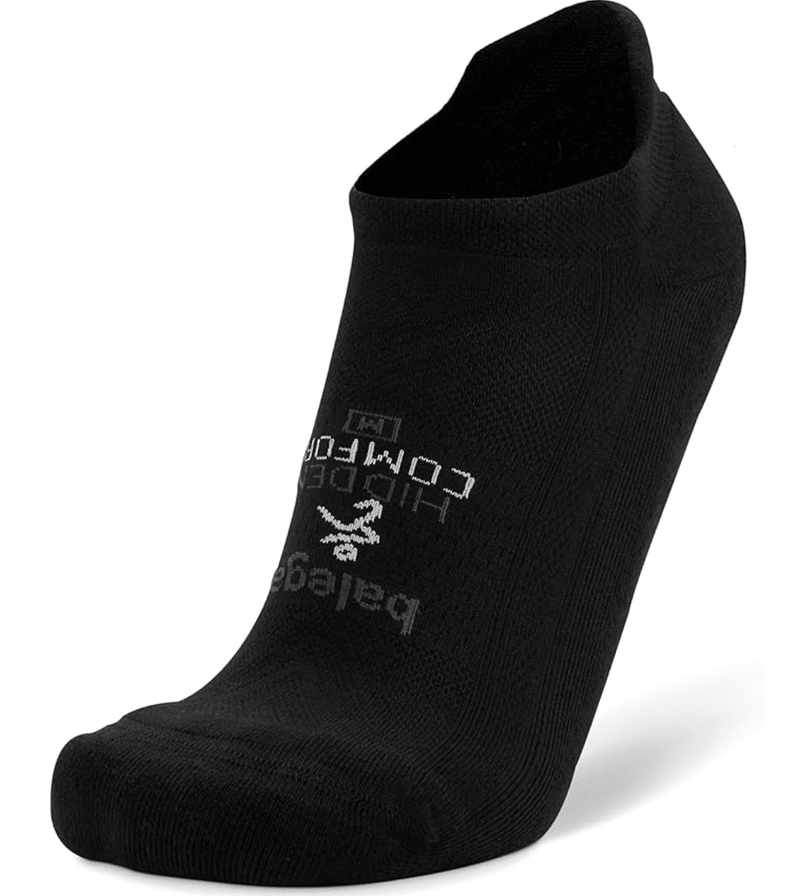 Balega No Show Athletic Running Socks Black Medium 874943000980 Rebound Footwear
