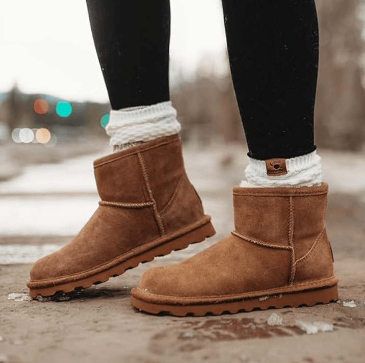 BEARPAW Alyssa Hickory 10 M 889918274242 Rebound Footwear