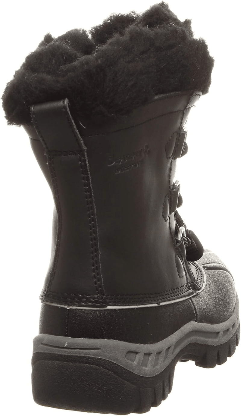 BEARPAW Kelly Black / Grey 5 M 889918302877 Rebound Footwear
