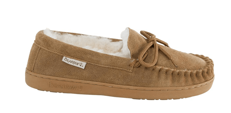 BEARPAW Moc II Hickory 10 M 795240251823 Rebound Footwear
