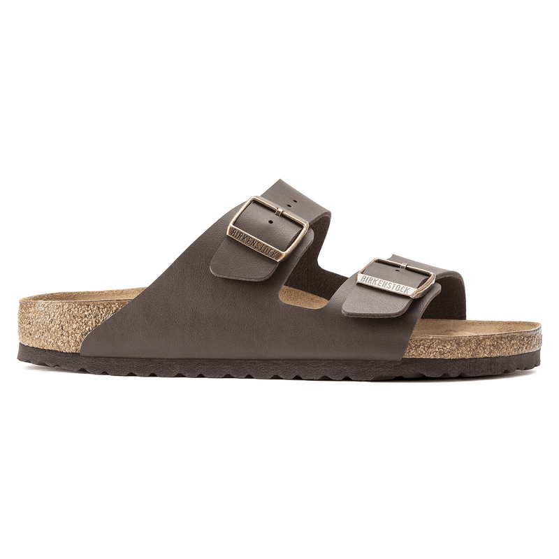 Birkenstock Arizona Birko - Flor Dark Brown 9 - 9.5 M 736399059281 Rebound Footwear
