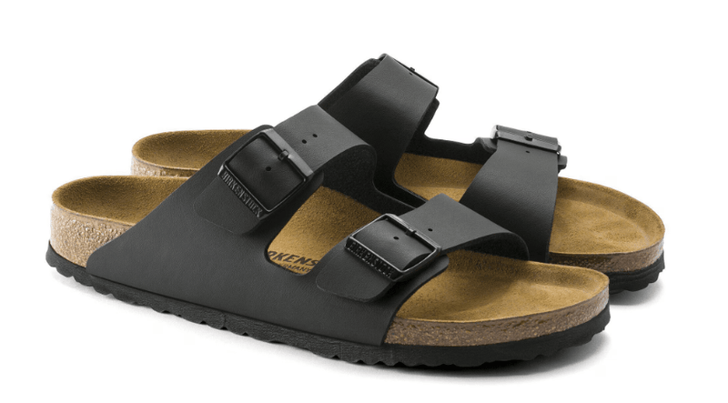 Birkenstock Arizona Black 7.5 M 736399072709 Rebound Footwear