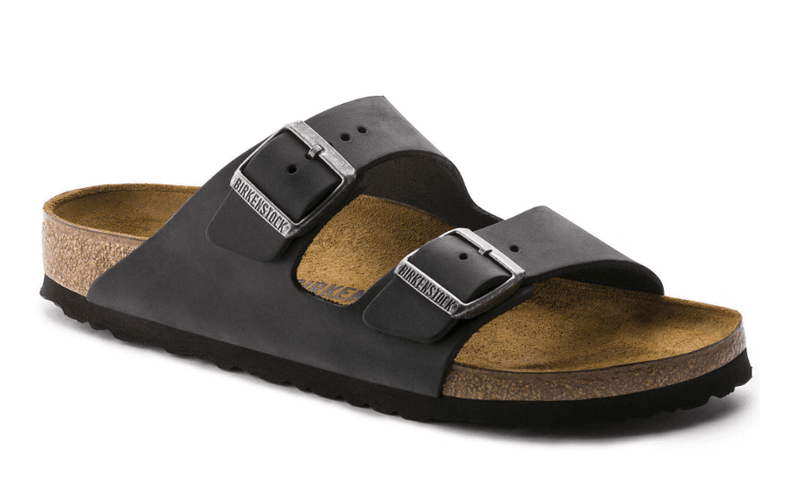 Birkenstock Arizona Oiled Leather Black 11.5 M 809410996930 Rebound Footwear