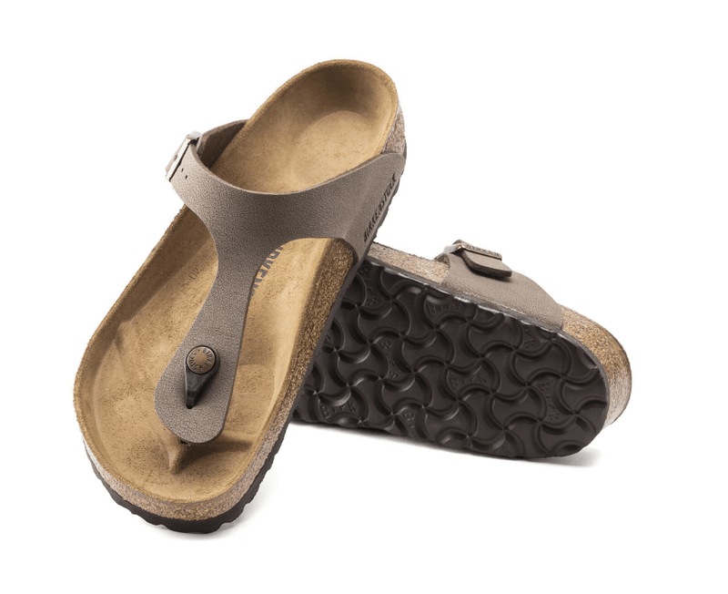 Birkenstock Gizeh BF Nubuck Mocha 9.5 M 736399891133 Rebound Footwear