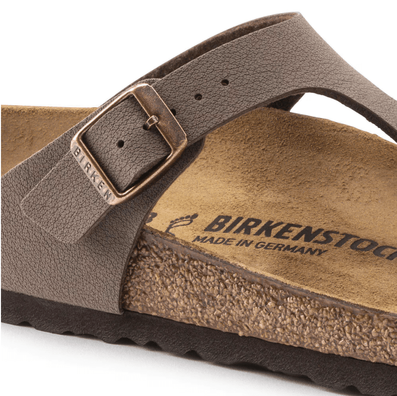 Birkenstock Gizeh BF Nubuck Mocha 9.5 M 736399891133 Rebound Footwear