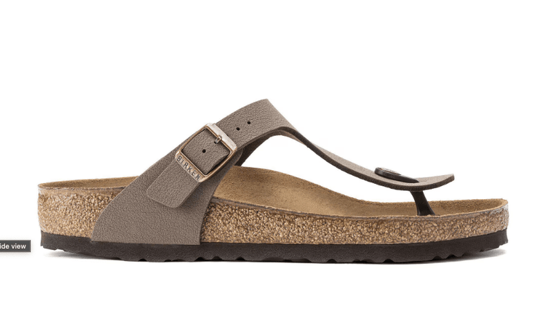 Birkenstock Gizeh BF Nubuck Mocha 9.5 M 736399891133 Rebound Footwear