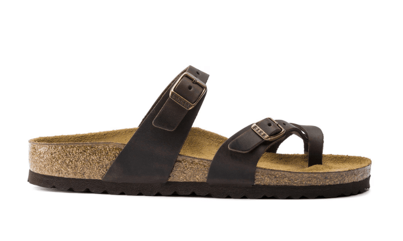 Birkenstock Mayari Oiled Leather Habana 9.5 M 886454003237 Rebound Footwear