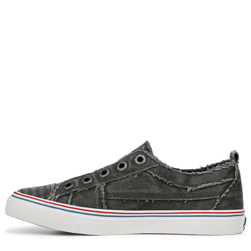 Blowfish Malibu Play Grey Frayed Twill 8 M 193529068320 Rebound Footwear