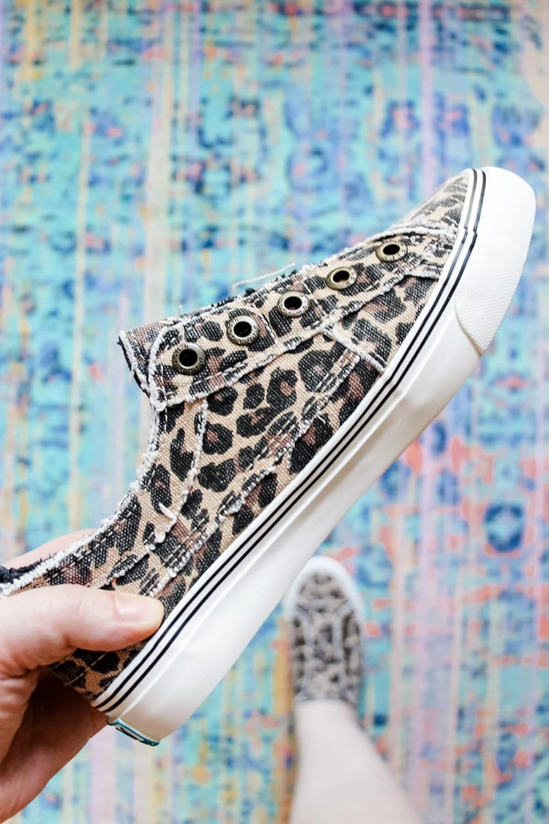 Blowfish Malibu Play Natural Jumbo Kitty Leopard 6 M 193529134940 Rebound Footwear