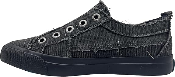 Blowfish Malibu Play Slip On Laceless Black Smoked 8 M 193529037203 Rebound Footwear