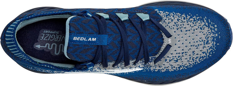 Brooks Bedlam Blue / Navy / Grey 8 M 190340452574 Rebound Footwear