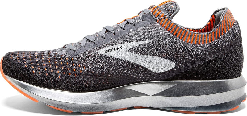Brooks Levitate 2 Grey / Orange 8.5 M 190340386336 Rebound Footwear