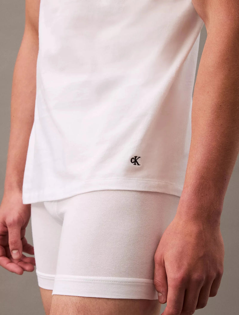 Calvin Klein V Neck T Shirt 4 Count White Small 029821998259 Rebound Footwear
