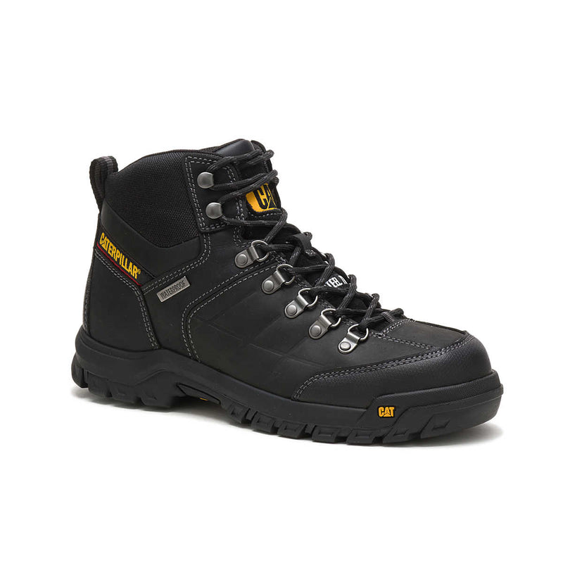 Caterpillar Threshold Waterproof Steel Toe Black 10 M 884401114647 Rebound Footwear
