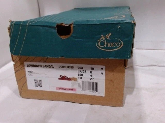 Chaco Lowdown Sandal Maroon 10 M 044213412120 Rebound Footwear