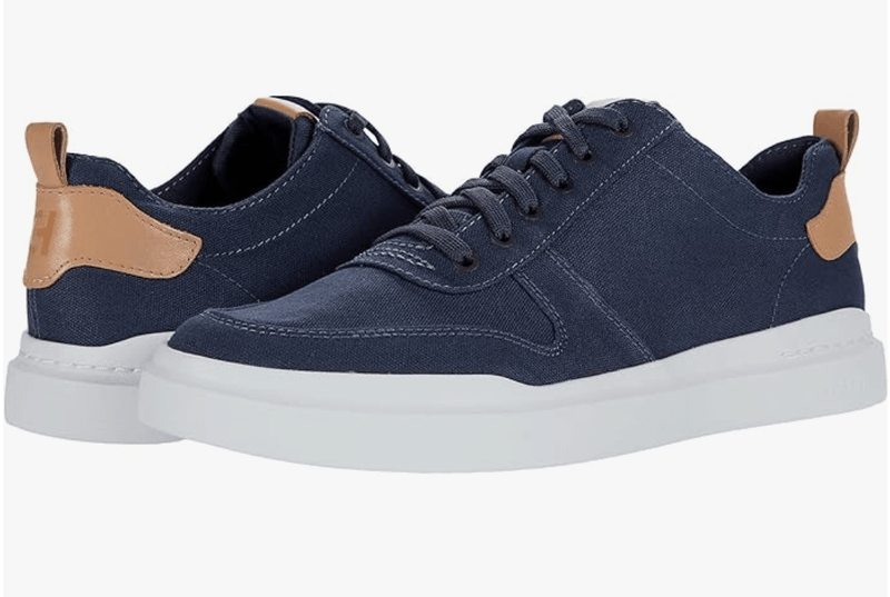 Cole Haan GrandPro Rally Canvas Court Vintage Indigo / Natural 8.5 M 194736476144 Rebound Footwear