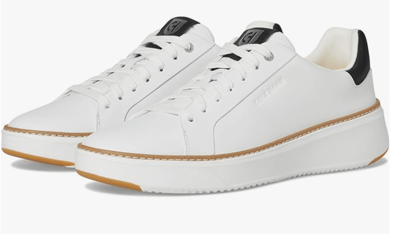 Cole Haan GrandPro Topspin Optic White / Black 12 M 194736371357 Rebound Footwear