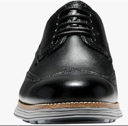 Cole Haan Modern Essentials Cap Oxford Oxford Black Leather / Ironstone 12 D 190595356726 Rebound Footwear