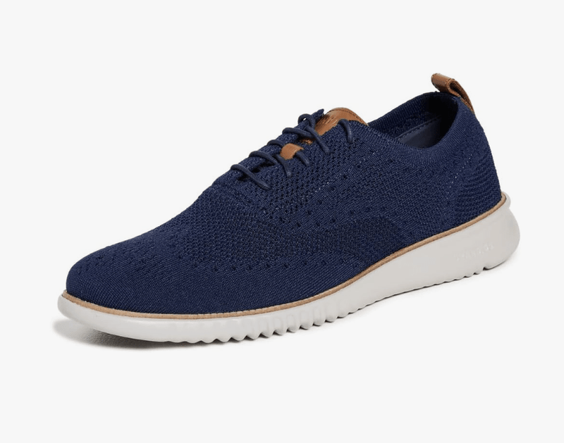 Cole Haan Zerogrand Lightweight Stitchlite Oxford Marine Blue / Vapor Grey 10 D 190595721227 Rebound Footwear