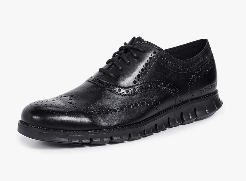 Cole Haan Zerogrand Wingtip Oxford Black / Black 14 D 889203250319 Rebound Footwear