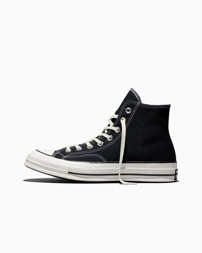 Converse Chuck 70 Hi Black / Black / Egret 8.5 M 888755675250 Rebound Footwear