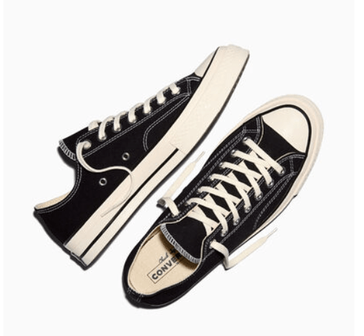 Converse Chuck 70 Ox Black / Black / Egret Men's 6.5 / Women's 8.5 M 888755677056 Rebound Footwear