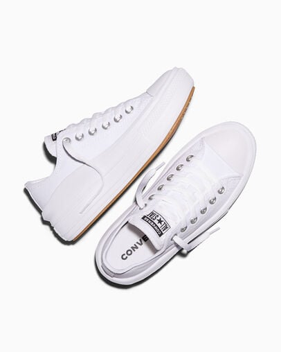 Converse Chuck Taylor All Star Move Lo Platform White / White / White 10 M 194432729230 Rebound Footwear