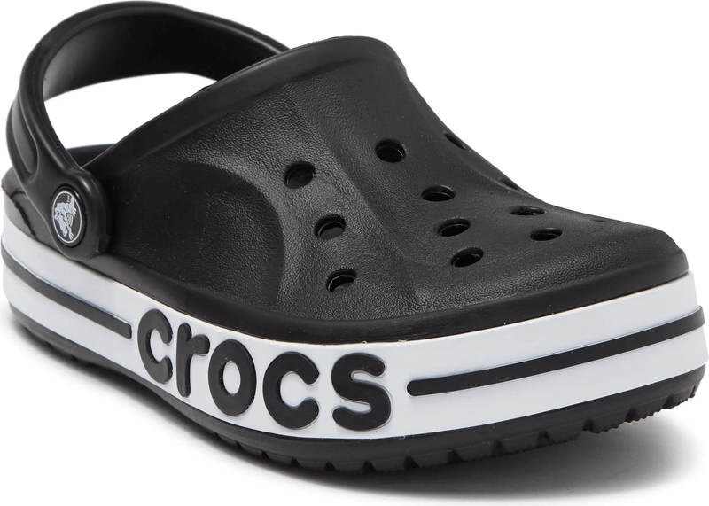 Crocs Bayaband Black / White Men's 7 / Women's 9 M 887350620023 Rebound Footwear