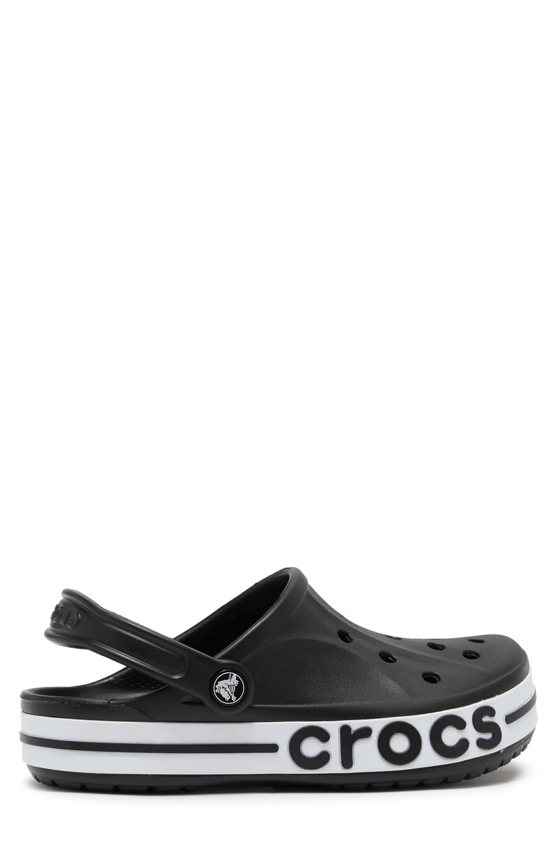 Crocs Bayaband Black / White Men's 7 / Women's 9 M 887350620023 Rebound Footwear