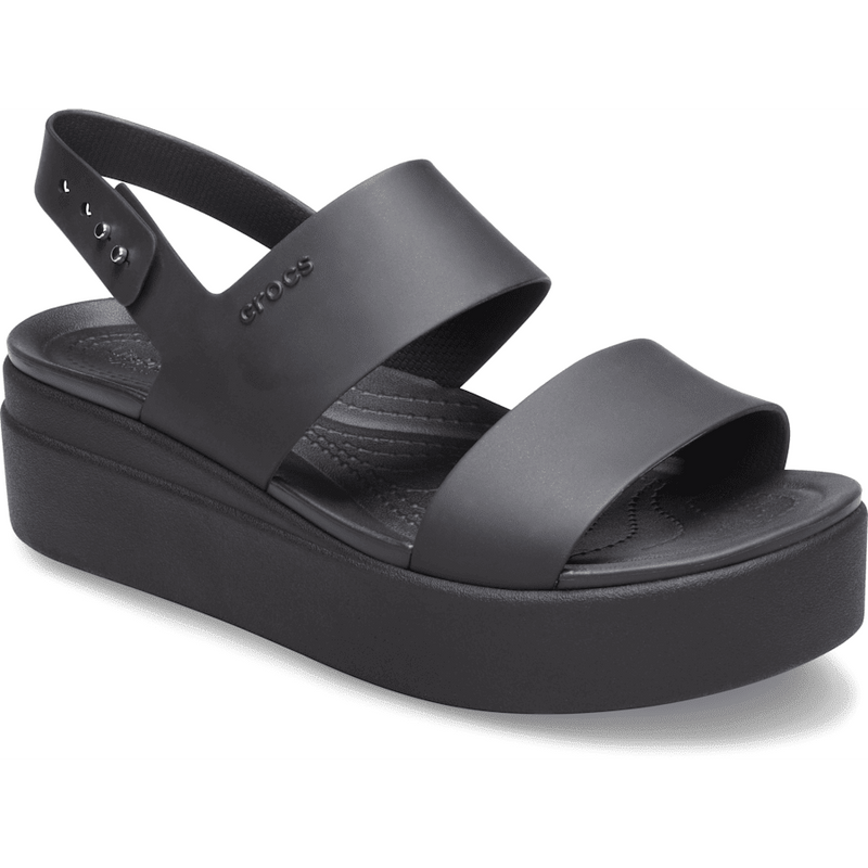 Crocs Brooklyn Black / Black 7 M 191448544949 Rebound Footwear