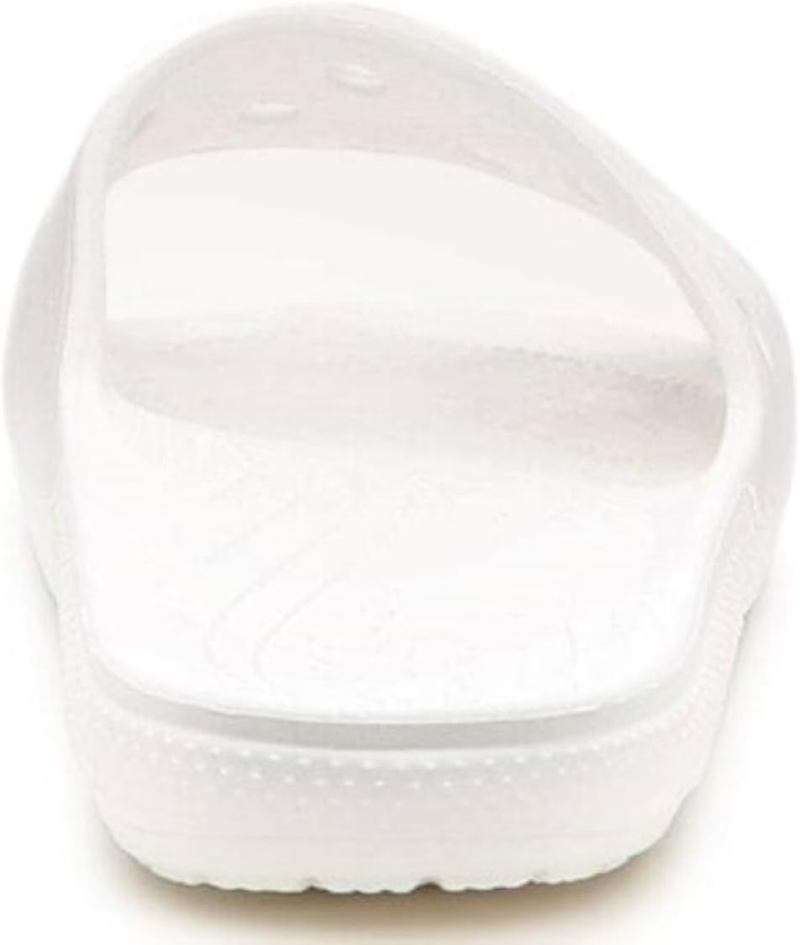 Crocs Classic CRO Slide White Men's 4 / Women's 6 M 191448438552 Rebound Footwear
