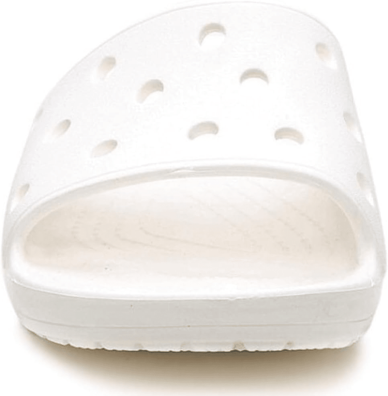Crocs Classic CRO Slide White Men's 4 / Women's 6 M 191448438552 Rebound Footwear