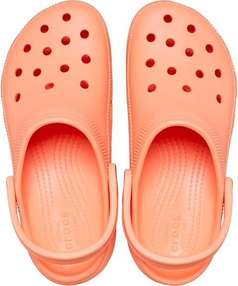 Crocs Classic Platform Clog Papaya 10 M 191448963511 Rebound Footwear