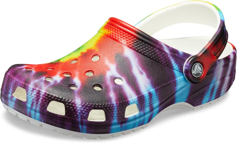 Crocs Classic Tie Dye Graphic Clog Multi Men's 7 / Women's 9 M 191448236813 Rebound Footwear