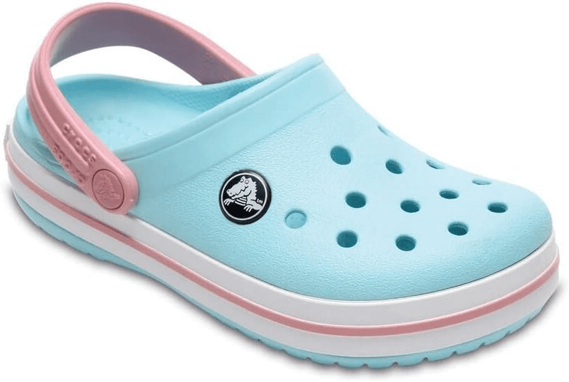Crocs Crocband Clog Ice Blue / White 8 191448738522 Rebound Footwear