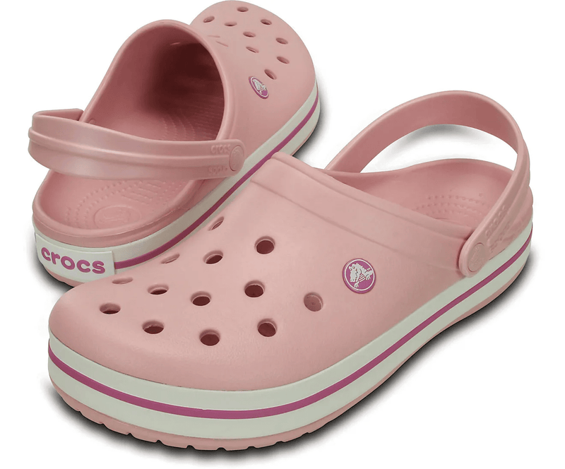 Crocs Crocband Clog Pearl Pink / Wild Orchid Men's 4 / Women's 6 M 887350415483 Rebound Footwear