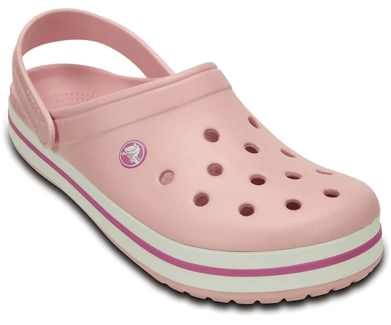 Crocs Crocband Clog Pearl Pink / Wild Orchid Men's 4 / Women's 6 M 887350415483 Rebound Footwear