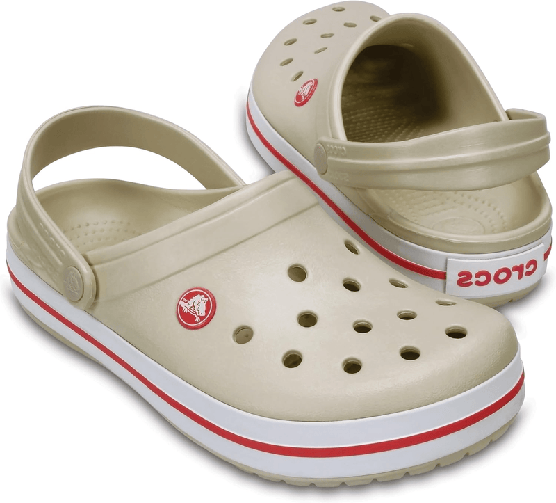 Crocs Crocband Clog Stucco / Melon Men's 4 / Women's 6 M 887350869392 Rebound Footwear