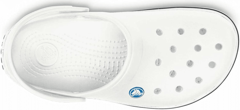 Crocs Crocband Clog White Men's 4 / Women's 6 M 883503476011 Rebound Footwear