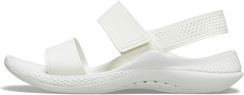 Crocs LiteRide 360 Sandal Almost White 7 M 191448715387 Rebound Footwear