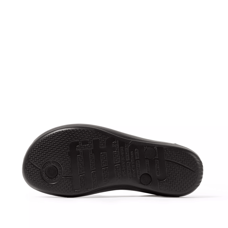 FitFlop iQUSHION Ergonomic Flip - Flops All Black UK 7 | US 9 M 190035324216 Rebound Footwear