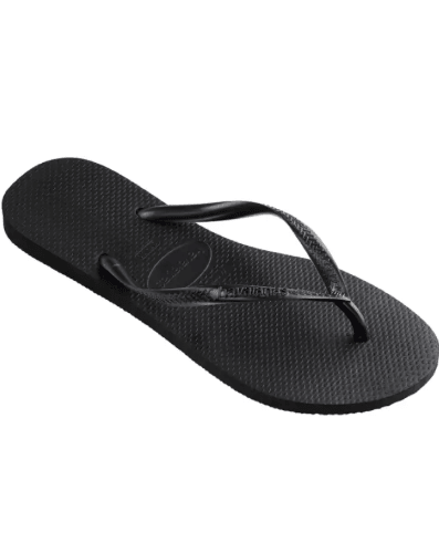 Havaianas Slim Sandals Black 6 M 7890732316479 Rebound Footwear