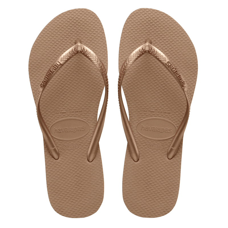 Havaianas Slim Sandals Rose Gold 9/10 M 7891266542075 Rebound Footwear